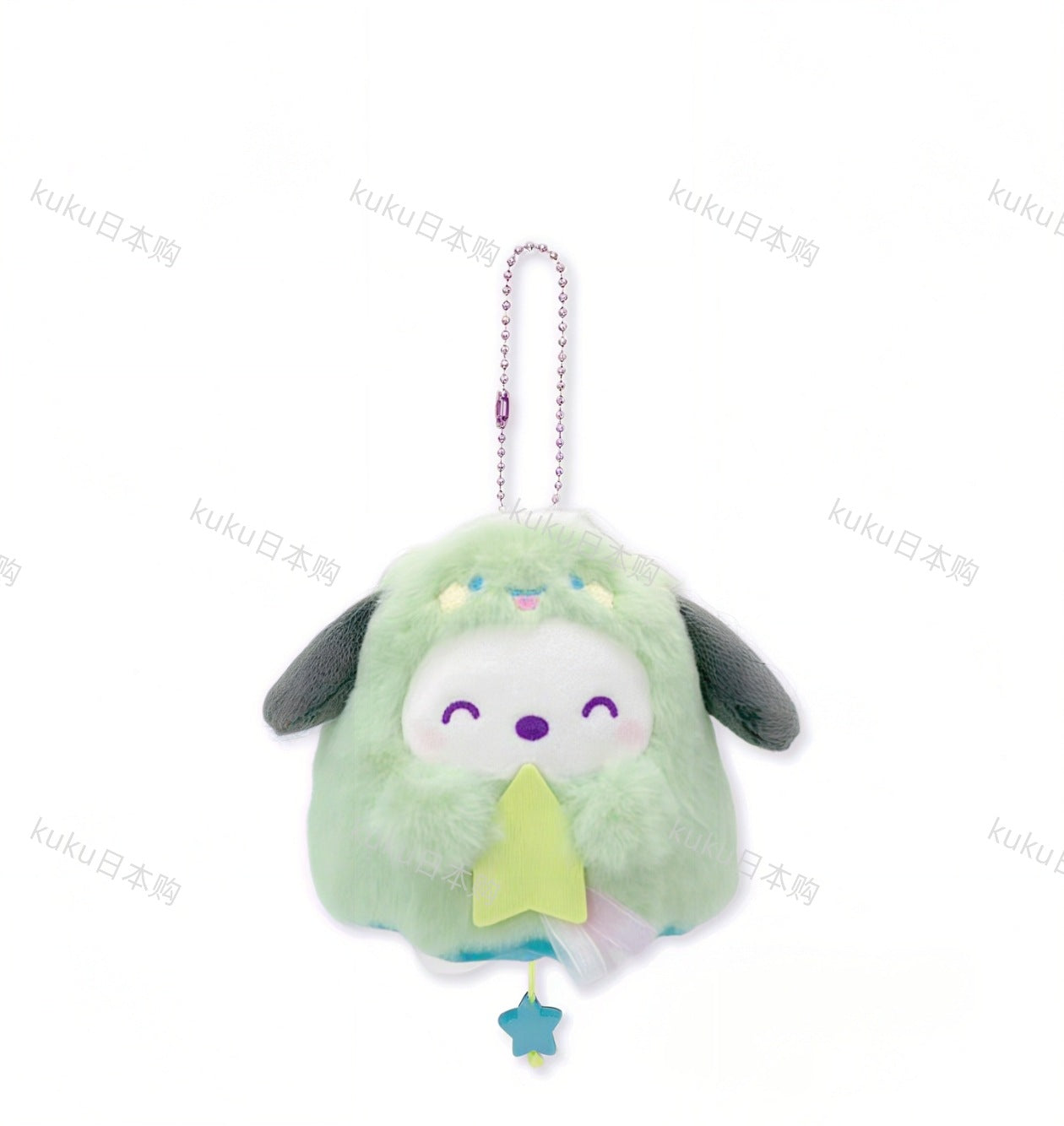 Japan genuine Sanrio NAKAJIMA luminous ghost Halloween KITTY Melody Kuromi pendant