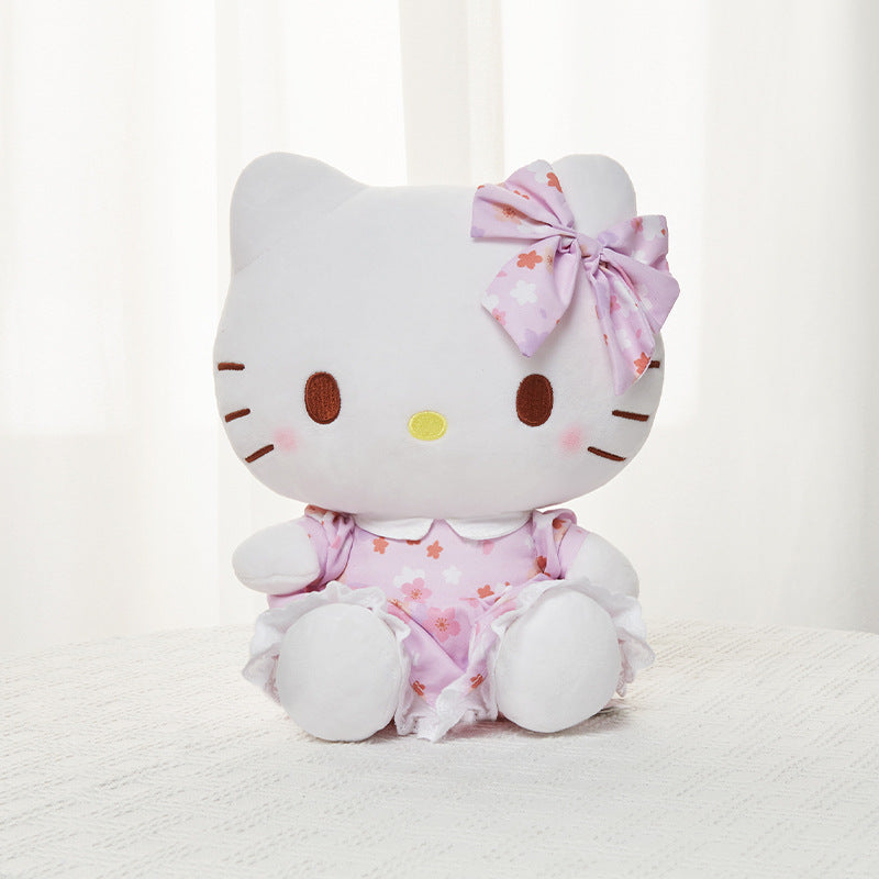 Sanrio Genuine Garden Path Kulomi Doll Melody Doll Cinnamon Dog Plush Toy Birthday Gift