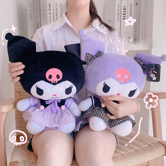 Sanrio Genuine Kuromi & Hello Kitty Plush Toy Doll – Cute Character Gift