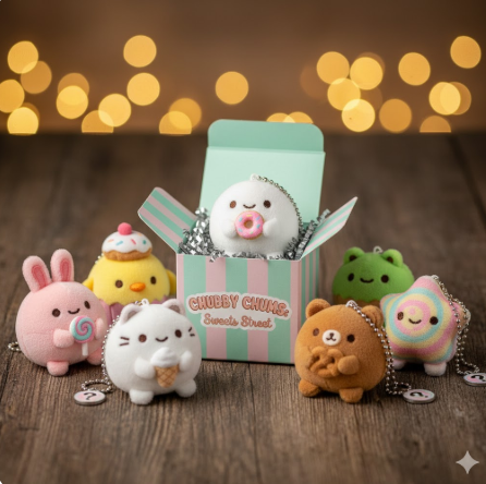 Blind Box Dolls - Adorable Series Designer Toys - 3D Figurine Accessories &amp; Charms - Random Mystery Box Surprise