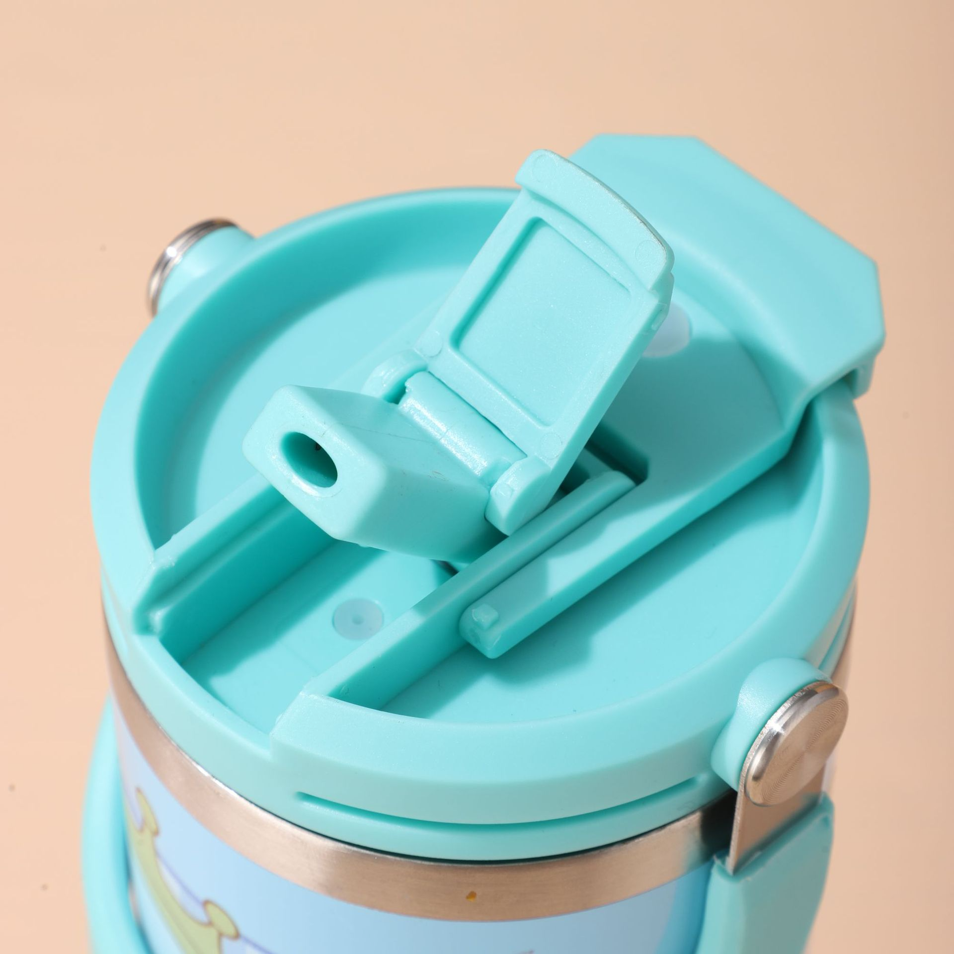 Sanrio cartoon large-capacity stainless steel double drink portable car cup Bingba car portable thermos cup