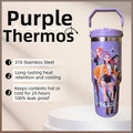 New Arrival: Witch Hunters Guild Ice Master Cup 304 Stainless Steel Handheld Car Cup Vacuum Insulated Straw Cup - Thermos Flask