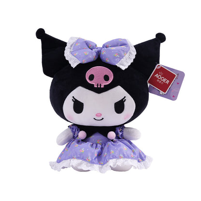 Sanrio Genuine Kuromi & Hello Kitty Plush Toy Doll – Cute Character Gift