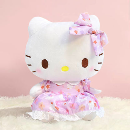 Sanrio Genuine Kuromi & Hello Kitty Plush Toy Doll – Cute Character Gift