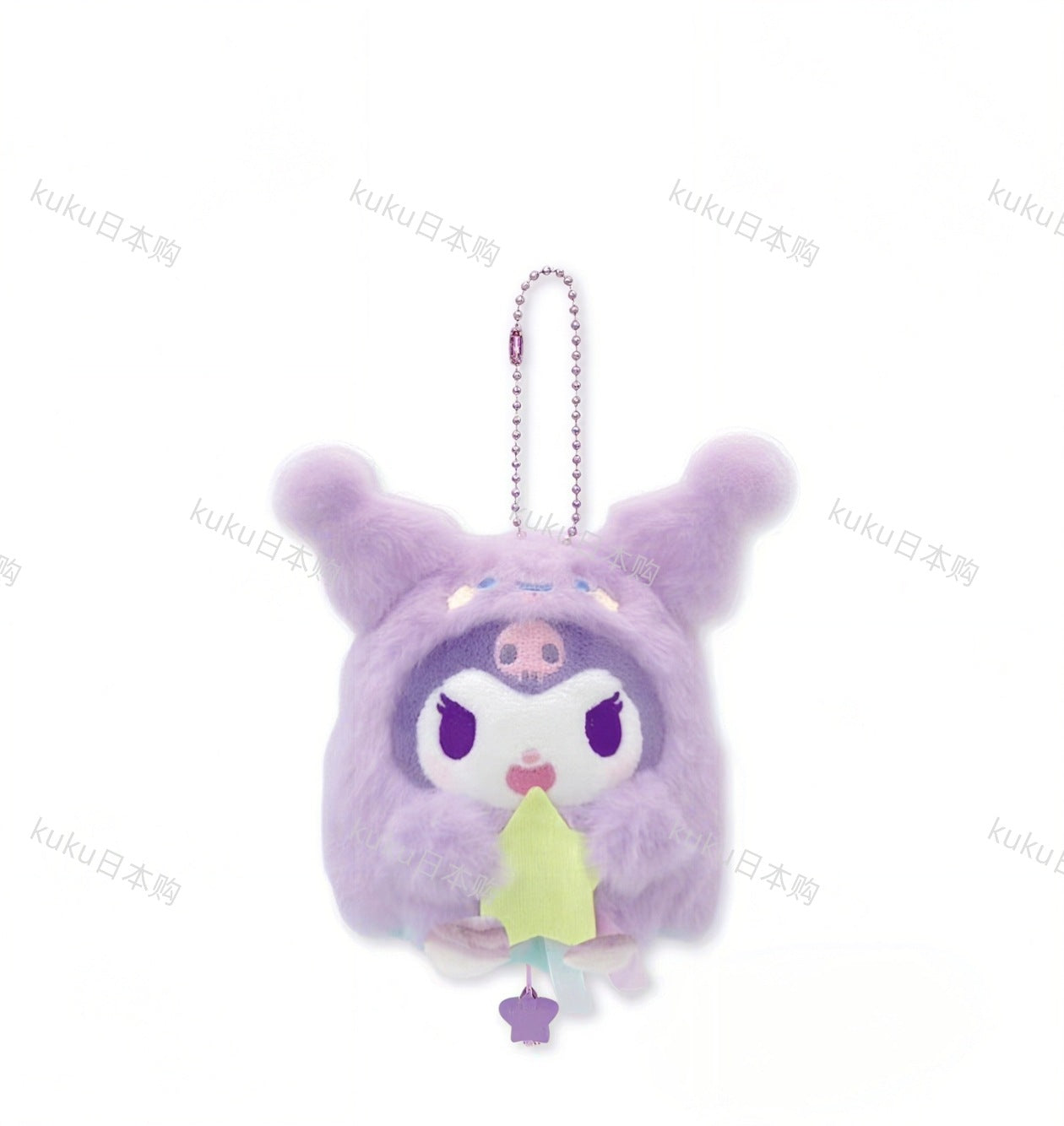 Japan genuine Sanrio NAKAJIMA luminous ghost Halloween KITTY Melody Kuromi pendant