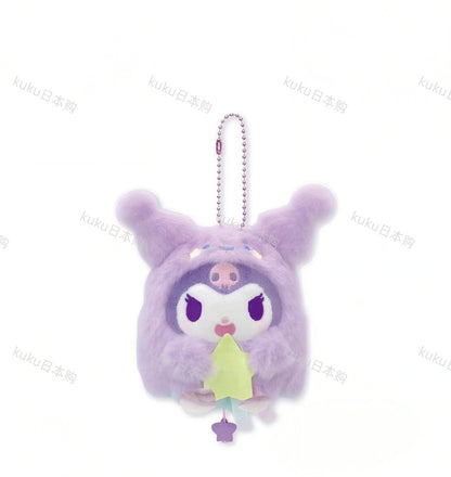 Japan genuine Sanrio NAKAJIMA luminous ghost Halloween KITTY Melody Kuromi pendant