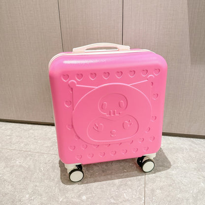 Sanrio Hello Kitty & Kuromi 20-Inch Children's Cartoon Trolley Suitcase – Cute Check-In Luggage