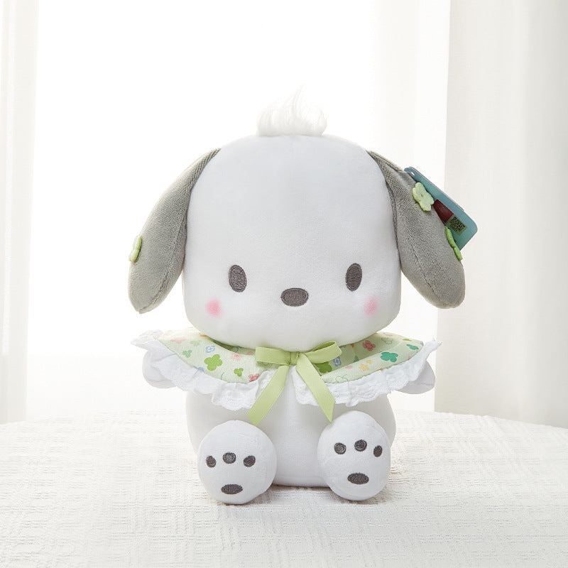 Sanrio Genuine Garden Path Kulomi Doll Melody Doll Cinnamon Dog Plush Toy Birthday Gift