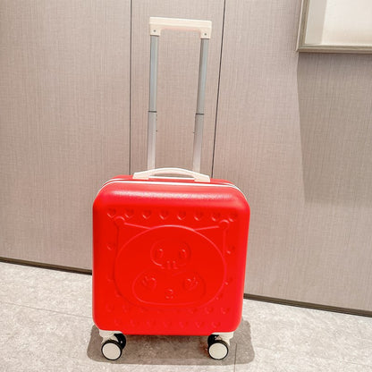 Sanrio Hello Kitty & Kuromi 20-Inch Children's Cartoon Trolley Suitcase – Cute Check-In Luggage