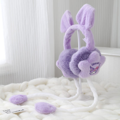 Sanrio Movable Ear Earmuffs – Kids Winter Warm Ear Covers, Cold-Proof Cartoon Ear Protectors