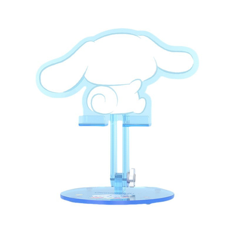 Sanrio Kuromi Foldable Phone Stand – Adjustable Desktop Holder, Telescopic Lazy Bracket