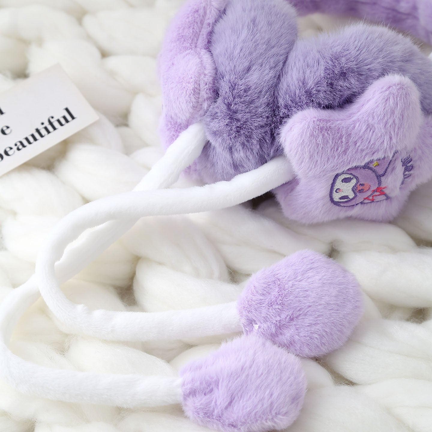 Sanrio Movable Ear Earmuffs – Kids Winter Warm Ear Covers, Cold-Proof Cartoon Ear Protectors