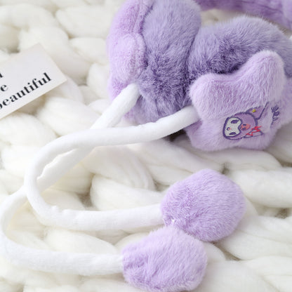 Sanrio Movable Ear Earmuffs – Kids Winter Warm Ear Covers, Cold-Proof Cartoon Ear Protectors