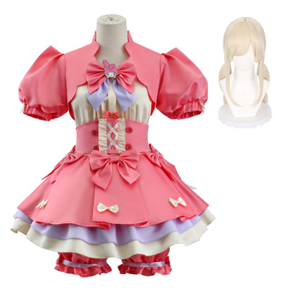The fifth personality cosplay costume, Sanrio linkage Merlot, cheerleaders, cosplay costume, two-dimensional anime costume