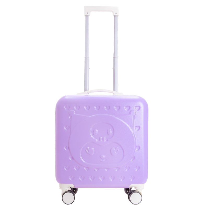 Sanrio Hello Kitty & Kuromi 20-Inch Children's Cartoon Trolley Suitcase – Cute Check-In Luggage