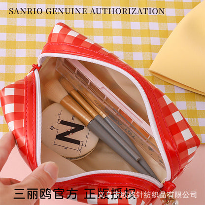 Sanrio Genuine Licensed Hello Kitty Large Capacity Cute Cartoon Cosmetic Storage Bag for Girls