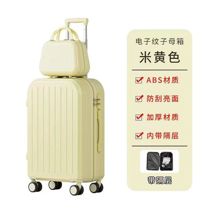 Sanrio Kuromi & Cinnamoroll Girls Trolley Suitcase – Large Capacity Carry-On Luggage for Kids