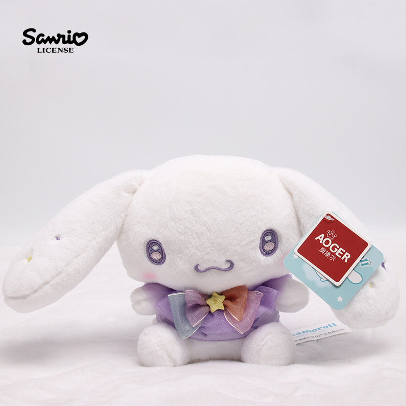 Sanrio genuine black gold Kulomi doll plush toy new black gold kt wedding doll doll wholesale