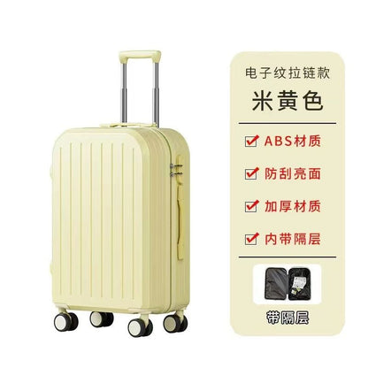 Sanrio Kuromi & Cinnamoroll Girls Trolley Suitcase – Large Capacity Carry-On Luggage for Kids
