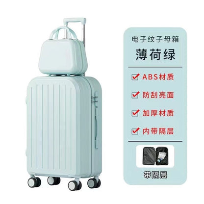 Sanrio Kuromi & Cinnamoroll Girls Trolley Suitcase – Large Capacity Carry-On Luggage for Kids