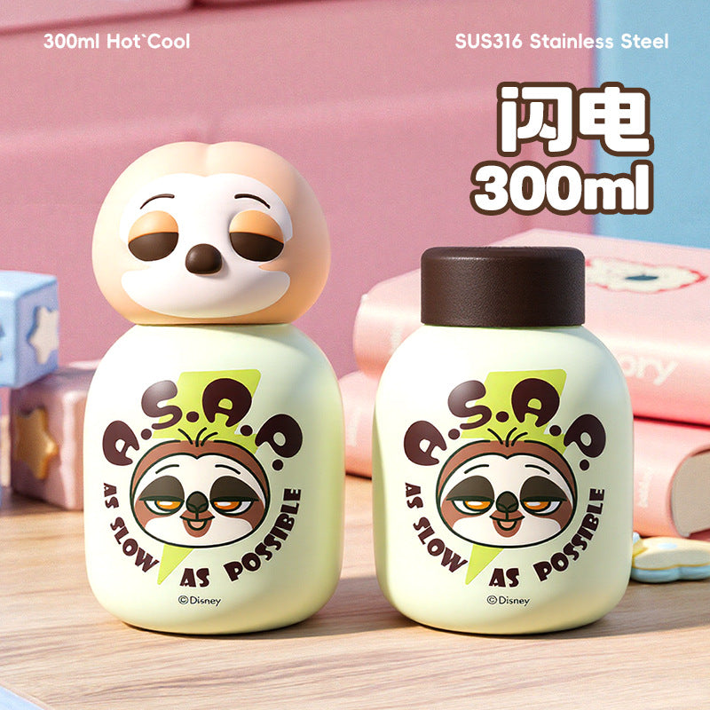 Zootopia Kids Thermos Cup 316 Stainless Steel – Cartoon Doll Portable Student Cup