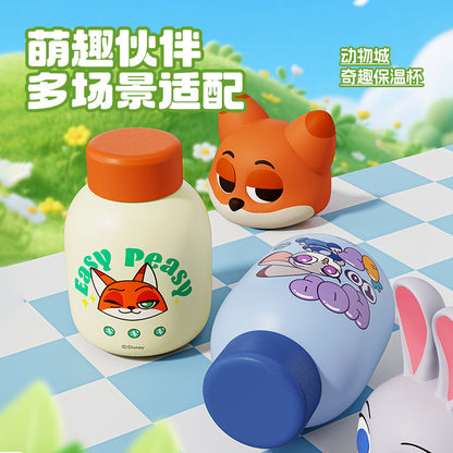 Zootopia Kids Thermos Cup 316 Stainless Steel – Cartoon Doll Portable Student Cup
