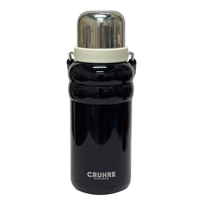 Minimalist Luxury Handle Sports Cup – Large Capacity Tea Lid with Sturdy Carry Ring, Portable