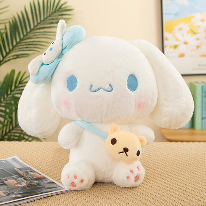 Sanrio Kuromi & My Melody Cinnamoroll Backpack Plush Toy – Cute Doll Gift for Girls