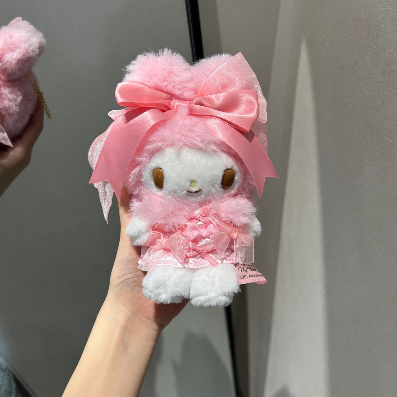 Sanrio original single heavy work Melody 50th anniversary pendant cute plush doll girl gift explosion