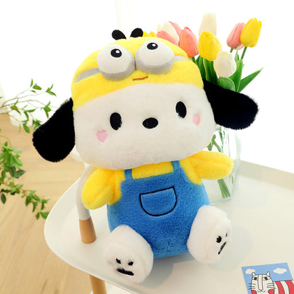 Sanrio Pochacco Plush Toy Doll – Cute Kawaii Stuffed Animal Gift for Kids