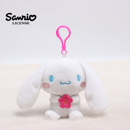 Sanrio Kuromi & My Melody Plush Pendant – Cute Anime Doll Keychain Ornament, KT Character Accessories