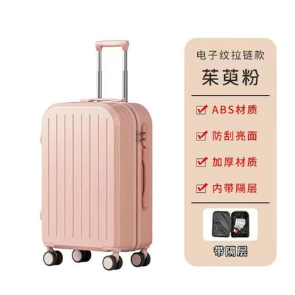 Sanrio Kuromi & Cinnamoroll Girls Trolley Suitcase – Large Capacity Carry-On Luggage for Kids