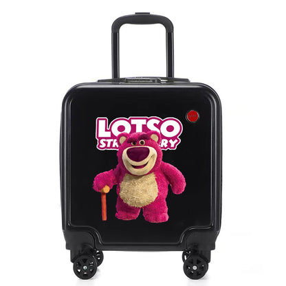 Sanrio Children's Cartoon Trolley Suitcase – Spinner Wheels, Combination Lock, Carry-On Boarding Case for Students