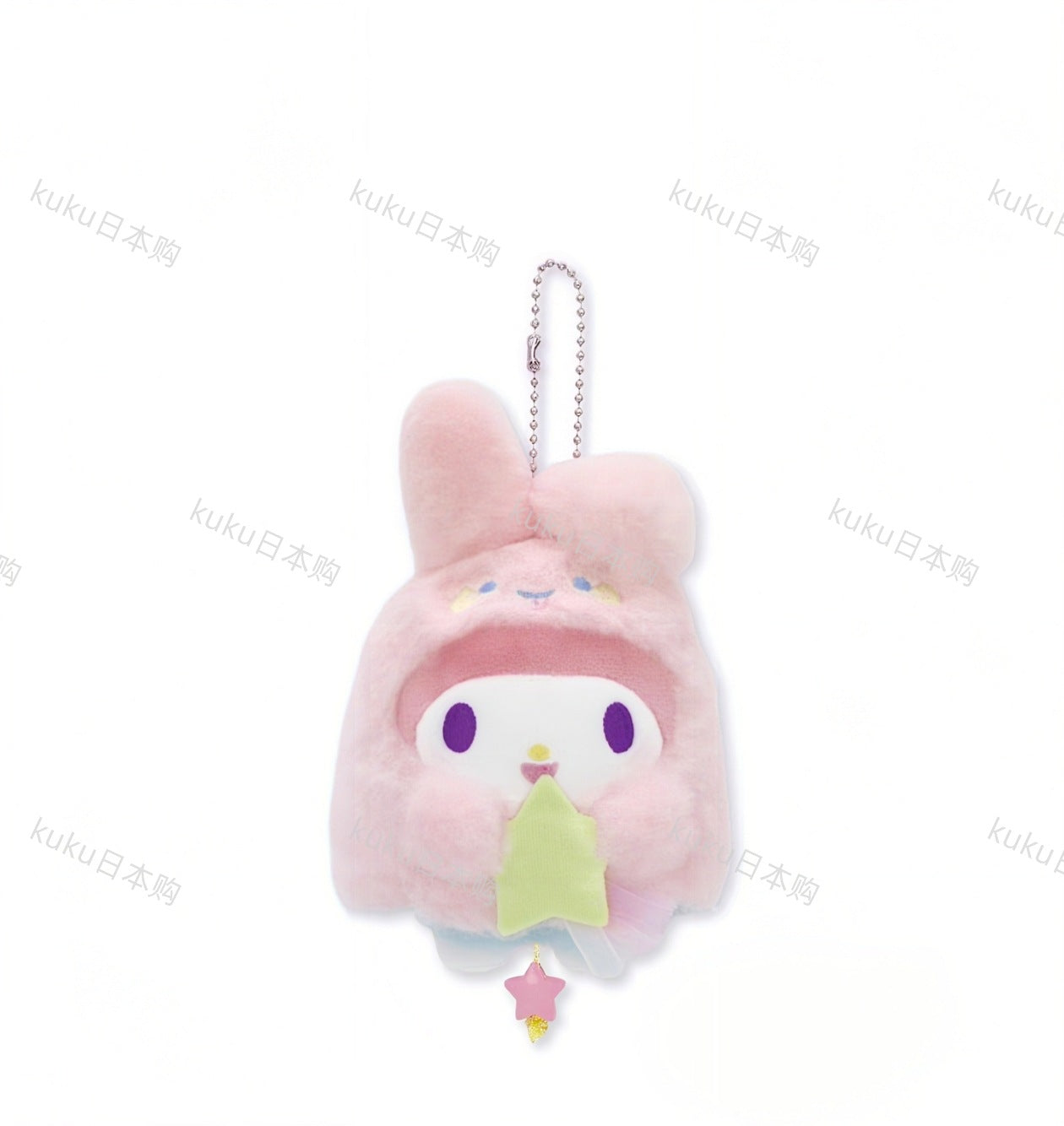 Japan genuine Sanrio NAKAJIMA luminous ghost Halloween KITTY Melody Kuromi pendant