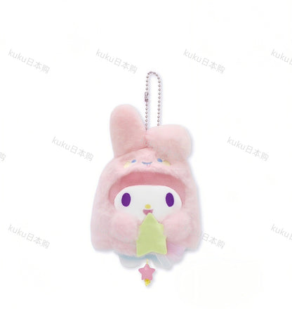 Japan genuine Sanrio NAKAJIMA luminous ghost Halloween KITTY Melody Kuromi pendant