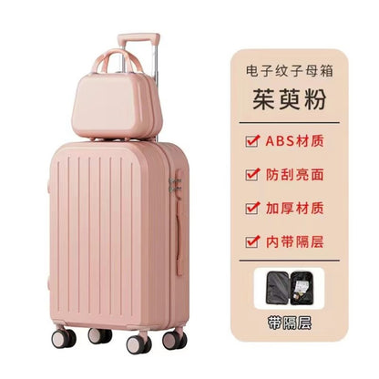Sanrio Kuromi & Cinnamoroll Girls Trolley Suitcase – Large Capacity Carry-On Luggage for Kids