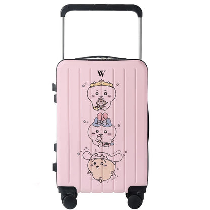 Sanrio Customized Wide-Body Trolley Suitcase – Cartoon Travel Luggage, Silent Universal Wheels, School & Travel