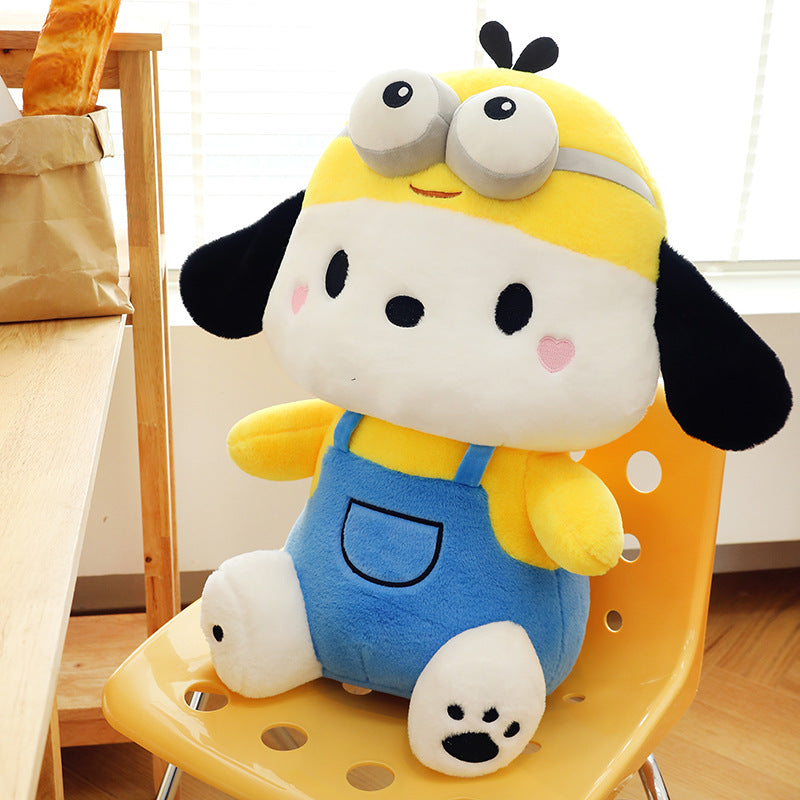 Sanrio Pochacco Plush Toy Doll – Cute Kawaii Stuffed Animal Gift for Kids