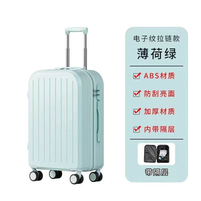 Sanrio Kuromi & Cinnamoroll Girls Trolley Suitcase – Large Capacity Carry-On Luggage for Kids
