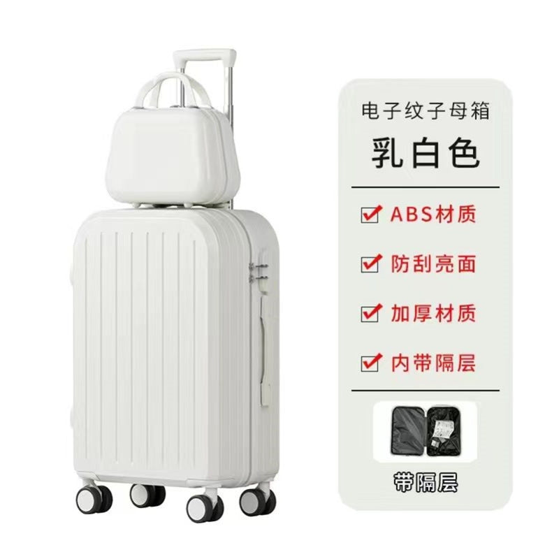 Sanrio Kuromi & Cinnamoroll Girls Trolley Suitcase – Large Capacity Carry-On Luggage for Kids