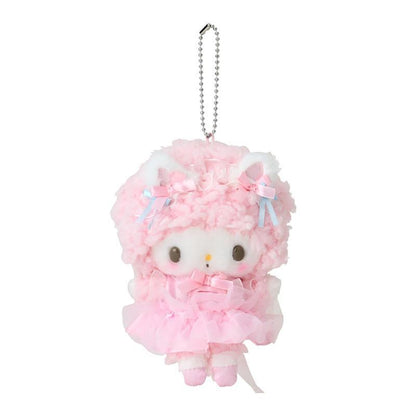 Genuine Japanese Sanrio Hello Kitty Plush Keychain – Strawberry Series Collectible Ornament