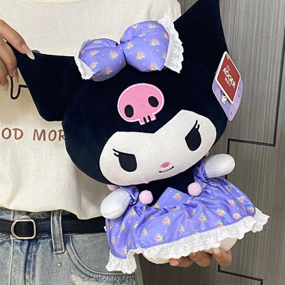Sanrio Genuine Garden Path Kulomi Doll Melody Doll Cinnamon Dog Plush Toy Birthday Gift
