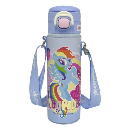 My Little Pony Leather Case Double Drink Thermos Cup Portable Cup Double Drink High Value Cute Lock Pop Cap Drinking Cup