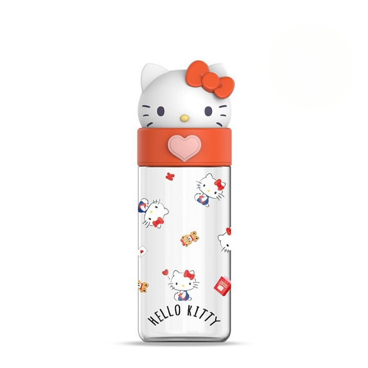Botella de agua térmica Sanrio de 560ml/500ml – Vaso térmico de acero inoxidable con pajita de Kuromi, Hello Kitty, My Melody para niños y mujeres