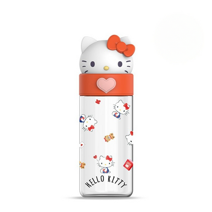 Botella de agua térmica Sanrio de 560ml/500ml – Vaso térmico de acero inoxidable con pajita de Kuromi, Hello Kitty, My Melody para niños y mujeres