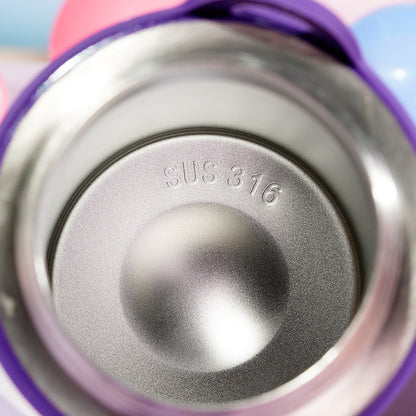 Botella de agua térmica Sanrio de 560ml/500ml – Vaso térmico de acero inoxidable con pajita de Kuromi, Hello Kitty, My Melody para niños y mujeres