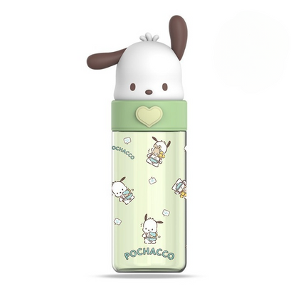 Botella de agua térmica Sanrio de 560ml/500ml – Vaso térmico de acero inoxidable con pajita de Kuromi, Hello Kitty, My Melody para niños y mujeres